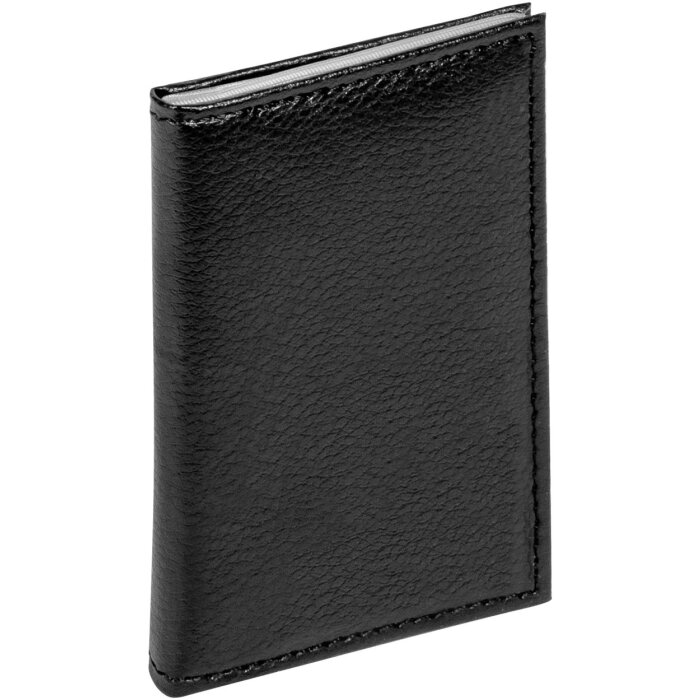 Walther Credit Card Lederen Etui 9,8x6,7 cm zwart