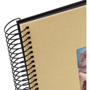 Goldbuch Spiraal Album Bella Vista beige 20x20 cm 40 zwarte paginas