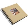 Goldbuch Spiraal Album Bella Vista beige 20x20 cm 40 zwarte paginas