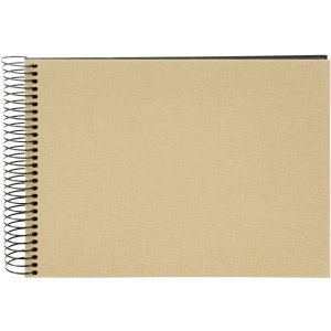 Goldbuch Spiraal Album Bella Vista beige 24x17 cm 40 zwarte paginas