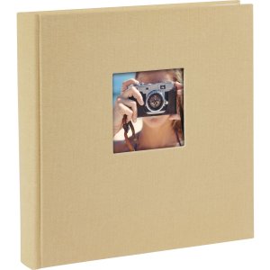 Goldbuch Fotoalbum Bella Vista beige 25x25 cm 60 witte...