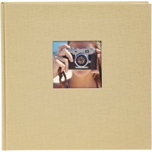 Goldbuch Fotoalbum Bella Vista beige 25x25 cm 60 witte paginas