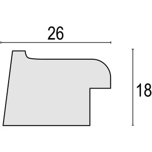 ZEP fotolijst Nuoro B 13x18 cm