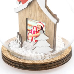 ZEP Kerstversiering Flashing 3,5x4,5 cm (ø 9 h12 cm)