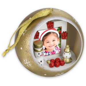 ZEP Kerst fotobal Eithel 3,5x4,5 cm (10 cm rond)