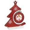 ZEP Kerstboom Fotolijst Nestor rood 6x6 cm (16x4,5x19 cm)