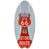 ZEP Tinnen bord SURF 23x53x0,4 cm Surfplank Historic Route