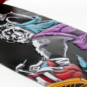 ZEP Wanddecoratie SKATE 16,5x55x6,5 cm Skateboard Angry...