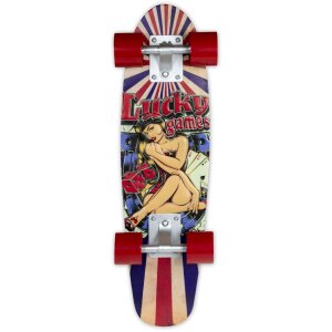 ZEP Wanddecoratie SKATE 16,5x55x6,5 cm Skateboard Lucky...