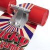 ZEP Wanddecoratie SKATE 16,5x55x6,5 cm Skateboard Lucky Games