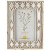 Clayre & Eef 2F0961 Fotolijst 17x2x22 cm - 10x15 cm Beige-Bruin