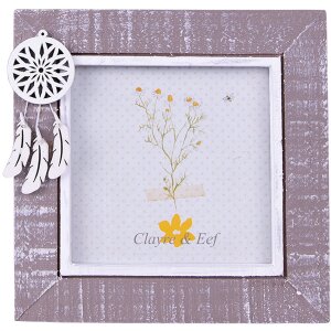 Clayre & Eef 2F0967 Fotolijst 14x1x14 cm - 10x10 cm...