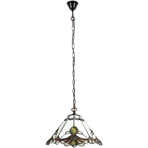 Clayre & Eef 5LL-6184 Hanglamp Tiffany Ø 31x107 cm E27-max 1x60W