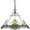 Clayre & Eef 5LL-6184 Hanglamp Tiffany Ø 31x107 cm E27-max 1x60W