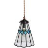 Clayre & Eef 5LL-6195 Hanglamp Tiffany Ø 15x115 cm E14-max 1x40W