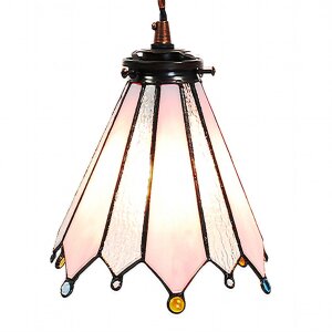 Clayre & Eef 5LL-6218 Hanglamp Tiffany 18x15x115 cm...