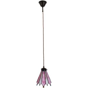 Clayre & Eef 5LL-6218 Hanglamp Tiffany 18x15x115 cm...