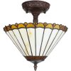 Clayre & Eef 5LL-6281 Plafondlamp TiffanyØ 29x30 cm E14-max 2x25W