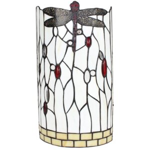 Clayre & Eef 5LL-6303 Wandlamp Tiffany 20x10x36 cm...