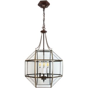 Clayre & Eef 5LL-9342 Hanglamp 35x35x180 cm E14-max...