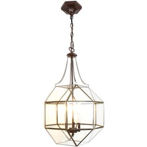 Clayre & Eef 5LL-9343 Hanglamp 40x40x190 cm E14-max 3x40W