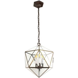 Clayre & Eef 5LL-9344 Hanglamp 30x30x160 cm E14-max...