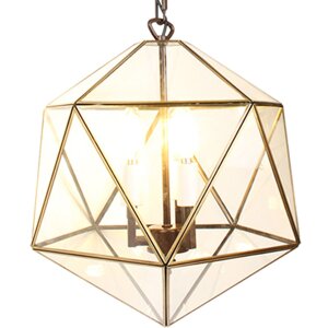 Clayre & Eef 5LL-9346 Hanglamp 40x40x175 cm E14-max...