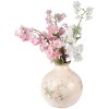 Clayre & Eef 6CE1538L Decoratievaas Ø 25x25 cm Roze - Beige