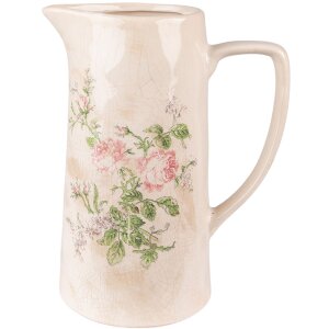 Clayre & Eef 6CE1543L Decoratiepot 21x15x25 cm Roze -...