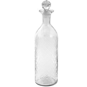 Clayre & Eef 6GL3557 Fles met dop Ø 10x36 cm