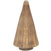 Clayre & Eef 6GL3634 Kerstboom Ø 15x32 cm Bruin