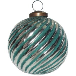 Clayre & Eef 6GL3762 Kerstboombal Ø 10x10 cm...