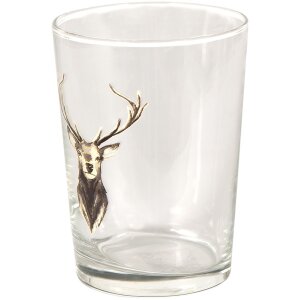 Clayre & Eef 6GL4085 Drinkglas Ø 8x12 cm - 400...