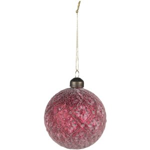 Clayre & Eef 6GL4129 Kerstboombal Ø 8x8 cm...