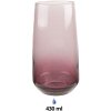 Clayre & Eef 6GL4311P Drinkglas Ø 6x14 cm - 430 ml Waterglas Paars