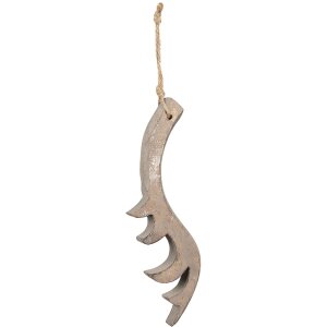 Clayre & Eef 6H2285 Decoratiehanger Gewei 9x2x28 cm...