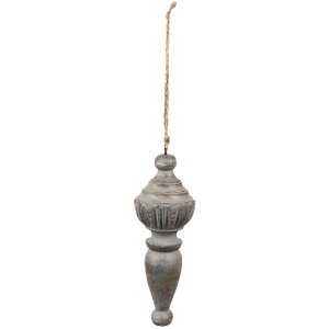 Clayre & Eef 6H2287 Decoratie Ornament Ø 7x19...