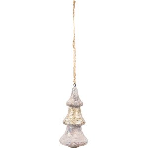 Clayre & Eef 6H2296 Decoratie Kerstboom Ø 6x13...