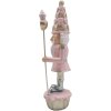 Clayre & Eef 6PR3664 Decoratie Notenkraker 5x5x16 cm Roze