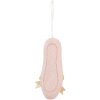 Clayre & Eef 6PR3802 Hanger Notenkraker in Ballet Slipper 4x4x12 cm Roze - Beige