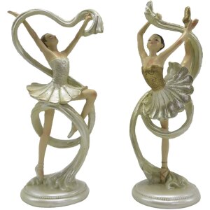 Clayre & Eef 6PR4817 Decoratie Ballerina (Set van 2)...