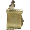 Clayre & Eef 6PR4867 Decoratie Vogels 10x5x15 cm Goudkleurig - Bruin