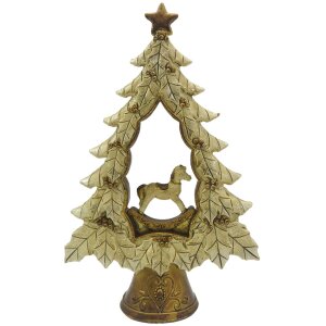 Clayre & Eef 6PR4871 Decoratie Kerstboom 13x5x20 cm...