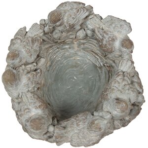 Clayre & Eef 6TE0407 Bloempot Ø 27x12 cm Grijs