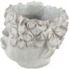 Clayre & Eef 6TE0418L Bloempot 20x18x18 cm Grijs - Beige