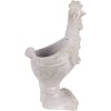 Clayre & Eef 6TE0448 Bloempot Haan 11x10x26 cm Grijs