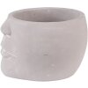 Clayre & Eef 6TE0452 Bloempot 17x15x10 cm Grijs