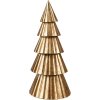 Clayre & Eef 6Y5372 Decoratie Kerstboom Ø 14x30 cm Goudkleurig