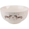 Clayre & Eef DHLBO Schaal Ø 14x7 cm - 500 ml Beige - Bruin