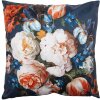 Clayre & Eef KT021.307 Kussenhoes 45x45 cm Blauw - Oranje